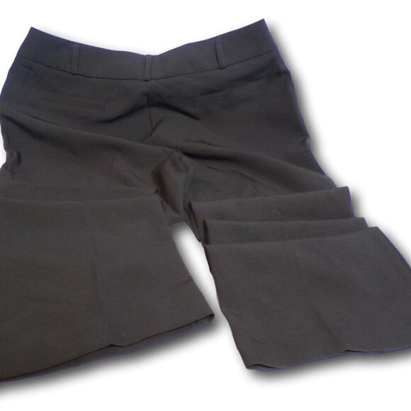 Flirtations Black Stretch Low Rise Career Business Comfort Pants 13 - Picture 3 of 3